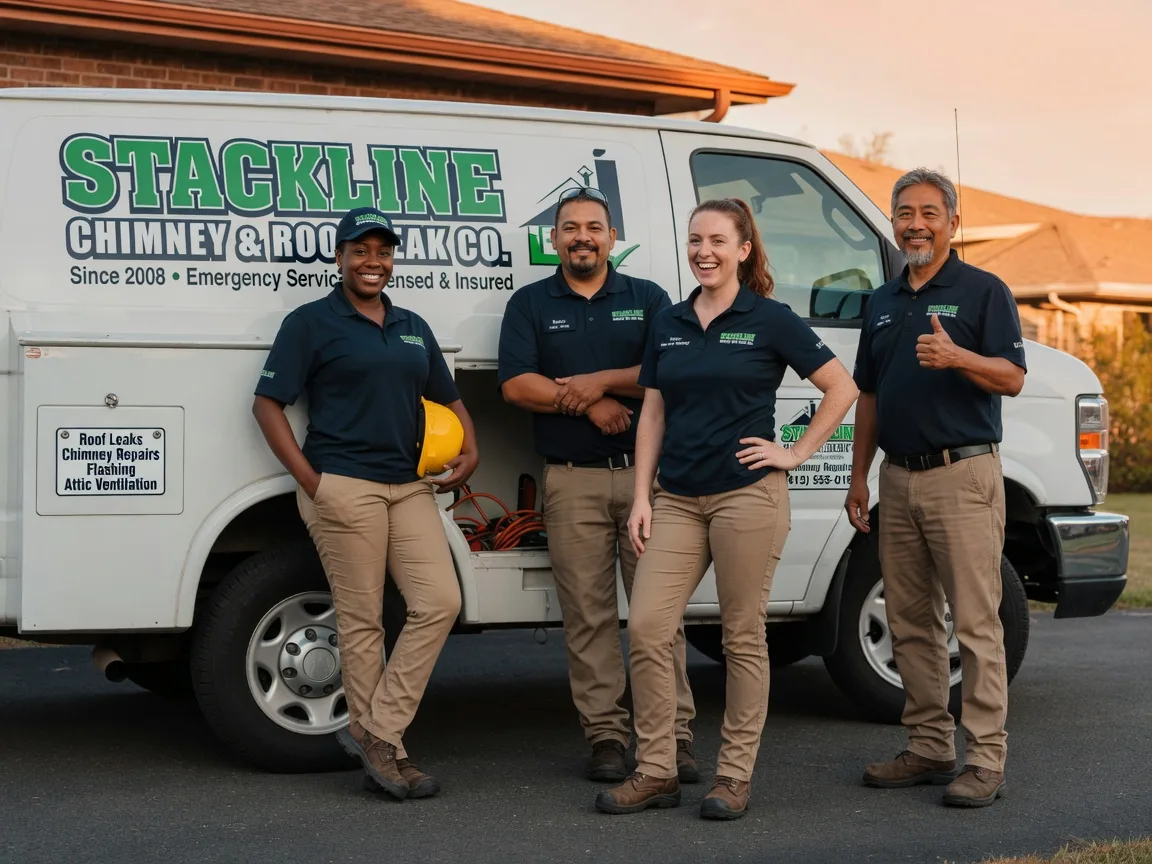 Chimney flashing repair company in Piedmont, SC